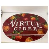 Virtue Cider Metal Sign