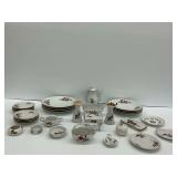 Moss Rose and Similar Fine China Pieces