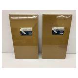 2 New Riker Display Cases with Synthetic Cotton Filler & Metal Clips