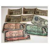 US Military Payment Certificates and Canadian Paper Money