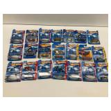 Group of Hot Wheels Diecast Cars - 21 Cars on Cards