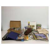 Craft Supply Lot: Beads, Stickers, Embellishments, Scrapbooking Supplies