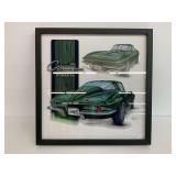 1965 Corvette Sting Ray Framed Print by Shannon Watts