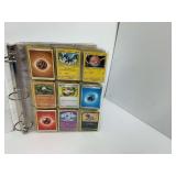Pokemon Trading Card Collection in Binder...11 Pages
