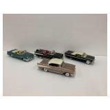 Group of Classic Car Scale Models