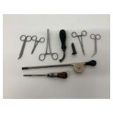 L.S. Starrett RPM Counter & Medical Scissors