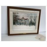 Ned Young "The Blue Sweater" Signed and Numbered Framed Print