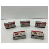New - Five Boxes Winchester Super X Buckshot 12 GA Ammo - 25 total Rounds