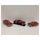 Three Classic Car Models