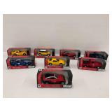 Newray Diecast Cars: Ford, Dodge, Jeep, Mini Cooper - 1/32 Scale