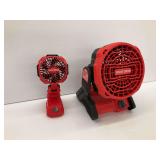 Two Craftsman Jobsite Fans ... no batteries