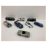 Group of Diecast Cars