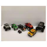 Assorted Toy Monster Trucks - Ford, Hummer, Dodge & More