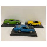 Collectible Diecast Car Models - Dodge Viper and Plymouth Dusters