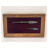 Framed Bronze Weapons from Iran