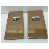 Two New Riker Display Cases - 14-1/2 x 7-7/8 x 3/4 in. Deep - with Cotton Filler and Metal Clips