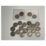 US Coin Collection - Buffalo Nickels and Liberty Head Nickels