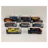 Twelve Diecast Model Cars - Shelby, Dodge, BMW, Pontiac, Nissan, Ford, Lamborghini - 1/32 Scale NewRay