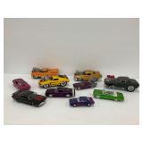 Ten Diecast Model Cars