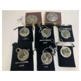 John Deere Christmas Ornaments Limited Edition Lot