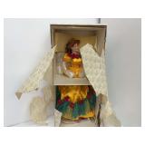 Franklin Heirloom Dolls - Belle Watling Portrayed by Ona Munson
