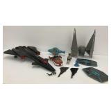 Star Wars and GI Joe Vehicle Toy Collection