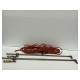 Pair of Bar Clamps and Heavy Duty Extension Cord