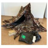 Barronett Blinds Grounder 250 Hunting Blind with Stakes and Bag