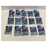 Fifteen Hot Wheels First Edition Series Diecast Vehicles