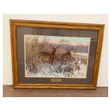 Hayden Lambson Signed Framed Print "Coming My Way"