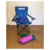 Ecolab Folding Camp Bag Chair with Tent