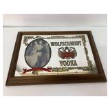 Wolfschmidt Vodka Mirror Bar Advertising