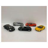 Five Car Model Replicas