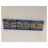 Three Hot Wheels 10-Car Pack Diecast Vehicle Set