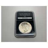 1922 Peace Silver Dollar - Genuine Uncirculated