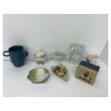 Decorative Mugs, Porcelain Creamer, Dishes & Collectibles