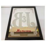 J&B Scotch Whiskey Mirror Sign