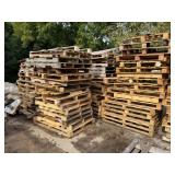 Assorted Wooden Pallets ... See Photos