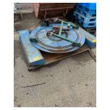 Two Lift Tables ... Works Per Seller ... 8 x 56 x 76 Inches
