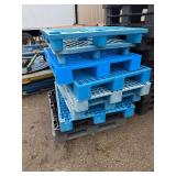 Assorted Plastic Pallets