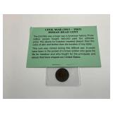 Civil War Era (1861-1865) Indian Head Cent