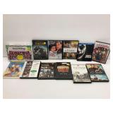 Mixed Lot of DVDs, Blu-ray, and Board Game - Total of 12 Items