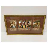 Framed Old King Cole Print