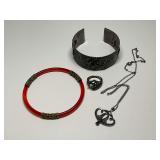 Jewelry Including Bracelet, Ring, Necklace, Cuff Bracelet