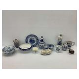 Delftware and Fine China Pieces