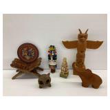 Wooden Figurines and Decorative Items