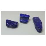 Three Lapis Lazuli Stones....see photos