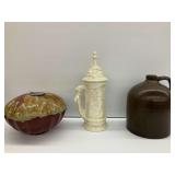 Three Ceramic Vessels