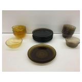 Group of Glass Plates and Bowls
