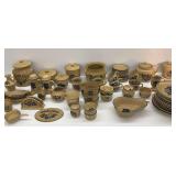 Large Pfaltzgraff Village Stoneware Dinnerware Set